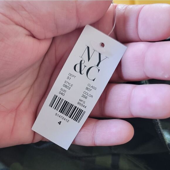 NWT- NY&C Camo High-rise Skinny Jeans - Picture 9 of 10